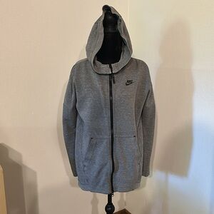 Nike tech zip front hoodie, size XS